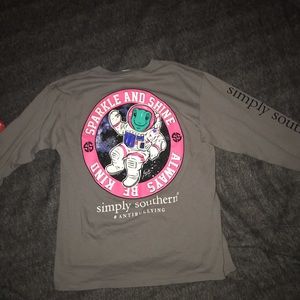 Simply Southern long sleeve Youth Medium shirt